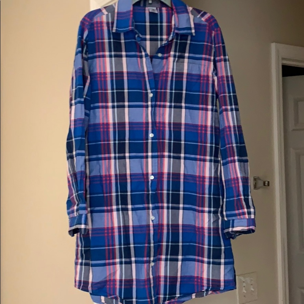 Plaid Night Dress